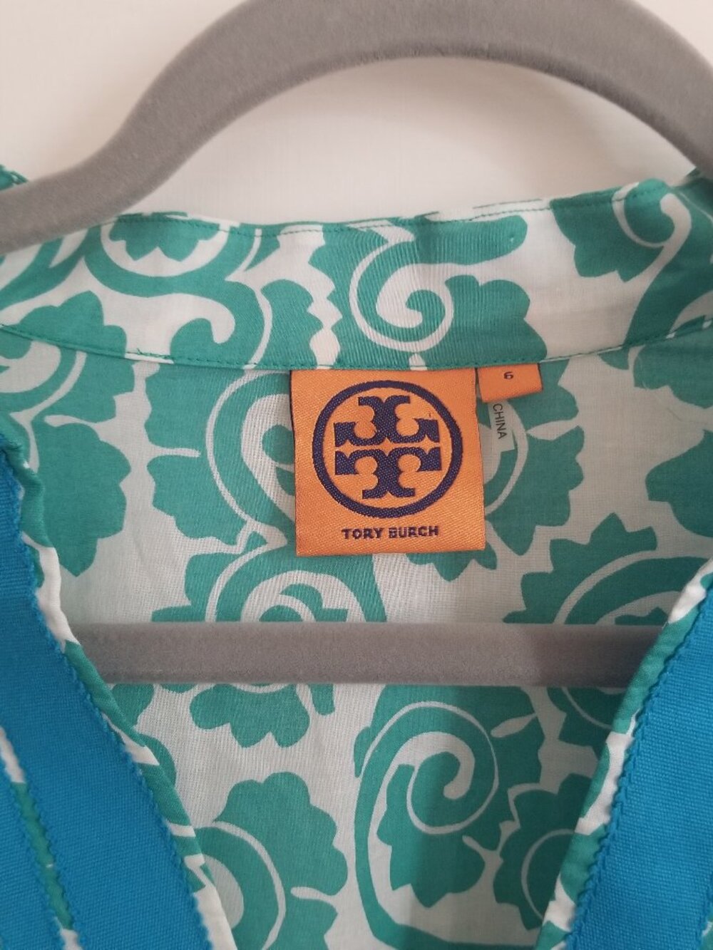 TORY BURCH BLOUSE size 6 - Picture 2 of 6